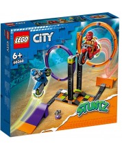 Κατασκευαστής LEGO City- Stuntz, Πρόκληση κασκαντέρ  (60360). -1