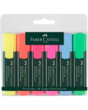 Σετ μαρκαδόρων κειμένου  Faber-Castell 48 - 6 χρώματα