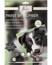 Σετ ζωγραφικής με αριθμούς  Grafix - Σκύλος