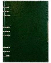 Lemax Novaskin δερμάτινο σημειωματάριο-ατζέντα - Πράσινο, 2027