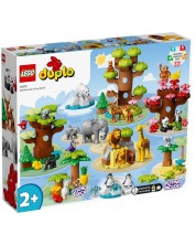 Κατασκευή Lego Duplo - Άγρια ζώα από όλο τον κόσμο (10975)