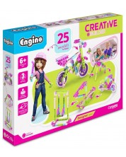 Κατασκευαστής Engino Creative Builder -   25 μοντέλα για κορίτσια