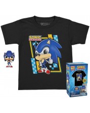 Σετ Funko POP! Collector's Box: Games - Sonic (Flocked) -1