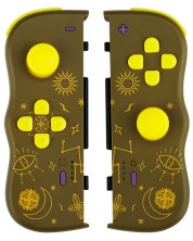 Χειριστήριο Steelplay - Adventure Twin Pads Magic, ασύρματο, καφέ (Nintendo Switch) -1