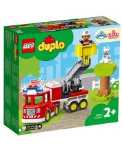Κατασκευαστής LEGO Duplo Town -  Πυροσβεστικό όχημα, με ήχους (10969) -1