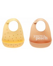Σετ 2 σαλιάρες Pearhead - You are a peach