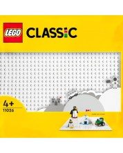 Βάση για κατασκευή Lego Classic - λευκό (11026) -1