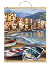 Σετ ζωγραφικής με ακρυλικά χρώματα  Royal - Παραλία της πόλης, 31 х 41 cm