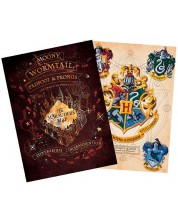 Σετ μίνι αφίσες GB eye Movies: Harry Potter - Crests & Marauders -1