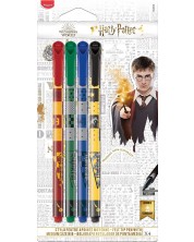 Σετ λεπτών μαρκαδόρων Maped Harry Potter - 4 χρώματα, 0,8 mm