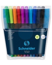 Σετ στυλό Schneider Vizz M - Blister, 10 χρωμάτων -1