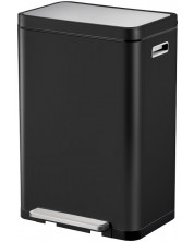 Κάδος απορριμμάτων EKO Europe - X-Cube, 30 l, μαύρος -1