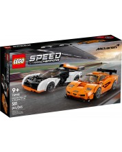 Κατασκευαστής LEGO Speed Champions - McLaren Solus GT & McLaren F1 LM (76918) -1