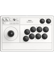 Χειριστήριο  8BitDo - Arcade Stick, για  Xbox One/Series X/PC, λευκό -1