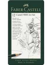 Σετ μολύβια  Faber-Castell 9000 - 12 τεμάχια