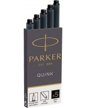 Σετ φυσίγγια Parker - Z11 -  για στυλό, 5 τεμάχια, μαύρο -1