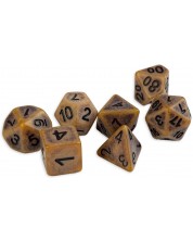 Σετ ζάρια Dice4Friends Antique - Gold, 7 τεμάχια -1