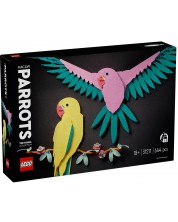 Κατασκευαστής LEGO Art - Συλλογή Πανίδας: Παπαγάλοι Μακάου (31211) -1