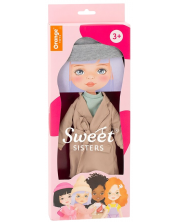 Σετ ρούχων κούκλας Orange Toys Sweet Sisters - Μπεζ παλτό