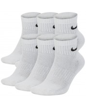 Σετ κάλτσες Nike - Everyday Cushion, 3 τεμάχια, άσπρες  -1