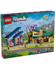 Κατασκευαστής LEGO Friends - Τα σπίτια της οικογένειας Ollie και Paisley(42620)