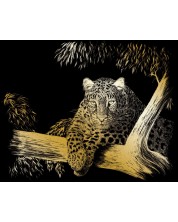Σετ χαρακτικής Royal Gold - Λεοπάρδαλη, 20 x 25 εκ -1