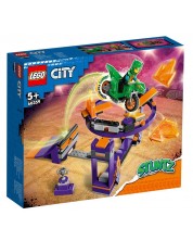 Κατασκευαστής LEGO LEGO City - Stuntz, Πρόκληση κόλπο με ράμπα dunk (60359) -1