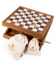 Σετ σκάκι και τάβλι Manopoulos, 27 x 27 cm
