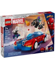 Κατασκευαστής LEGO Marvel Super Heroes - Αγωνιστικό αυτοκίνητο του Spiderman και Venom the Green Goblin(76279)