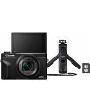Φωτογραφική μηχανή Compact  Canon - G7X III, μαύρο