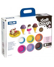 Σετ μοντελοποίησης Milan Soft Dough - Ice Cream -1