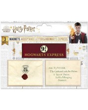 Σετ μαγνήτες Cine Replicas Movies: Harry Potter - Acceptance Letter & Hogwarts Express -1