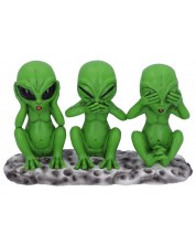 Σετ αγαλματίδια Nemesis Now Adult: Humor - Three Wise Martians, 16 cm -1