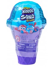 Σετ κινητική άμμος Kinetic Sand  - Παγωτό, Μπλε -1