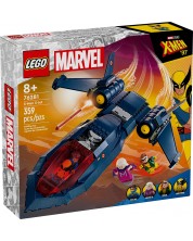 Κατασκευαστής LEGO Marvel Super Heroes - X-τζετ αεροπλάνο των X-Men (76281) -1