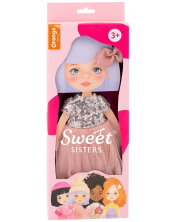 Σετ ρούχων κούκλας Orange Toys Sweet Sisters - Ροζ φόρεμα με πούλιες -1