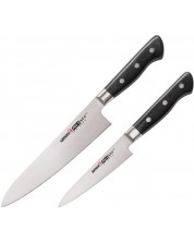  Σετ 2 μαχαίρια Samura - PRO-S, μαύρη λαβή