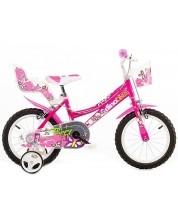 Παιδικό ποδήλατο Dino Bikes - Fuxia, 14"