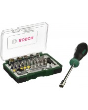 Σετ μύτης και μίνι καστάνια με κατσαβίδι χειρός  Bosch - 28 τεμάχια -1