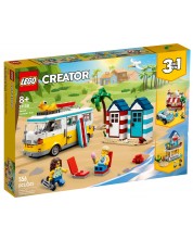 Κατασκευαστής  LEGO Creator 3 σε 1 - Τροχόσπιτο για παράλια (31138) -1