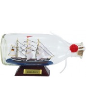  Πλοίο σε μπουκάλι Sea Club - Seute Deern, 16 x 8 x 6 cm -1