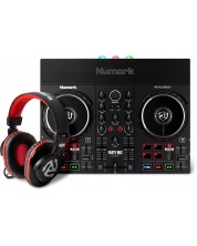 Σετ για DJ Numark - Party Mix Live HF175,μαύρο/κόκκινο