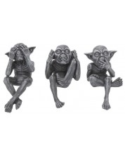 Σετ αγαλματίδια Nemesis Now Adult: Humor - Three Wise Goblins, 12 cm -1