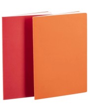  Σετ βιβλίο σκίτσων Hahnemuhle Sketch & Note - A4, 20 φύλλα, κόκκινο και πορτοκαλί -1