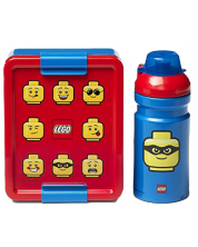Σετ μπουκαλιού και κουτιού φαγητού Lego - Iconic Classic