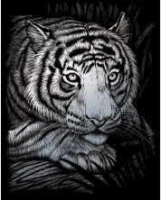 Σετ χαρακτικής Royal Silver- Τίγρη, 20x25 cm -1