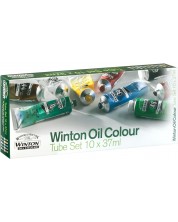 Σετ λαδομπογιών  Winsor & Newton Winton - 10 χρώματα, 37 ml -1