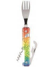 Σετ φαγητού Akinod - Multifunction Cutlery 13H25, Pixel -1