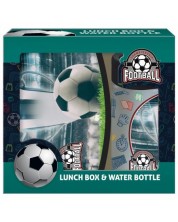 Σετ μπουκαλιού και κουτιού φαγητού Derform Football 18