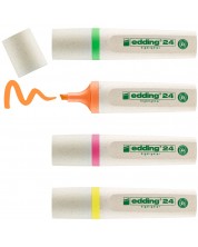 Σετ  μαρκαδόροι κειμένου Edding 24 Eco Highlighter - 4 χρώματα -1